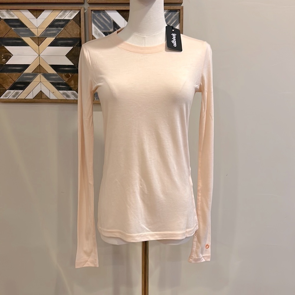Allbirds Women’s Merino Wool Blend Trino LS Tee Classic Fit Aspen XS NWT